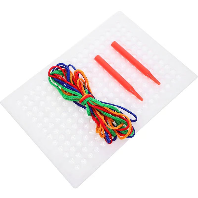🔥Sensory Calm Down Threading Boards