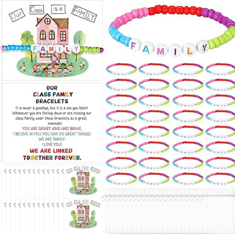 🧶❤️ Pack of 25 Welcome Bead Bracelets✨