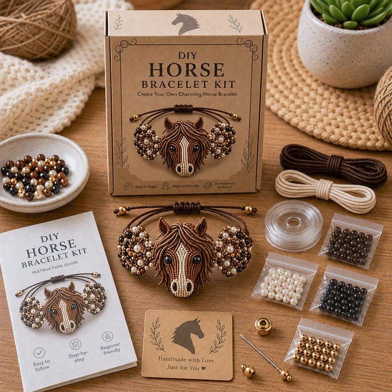 DIY 3D Beaded Animal Craft Kit