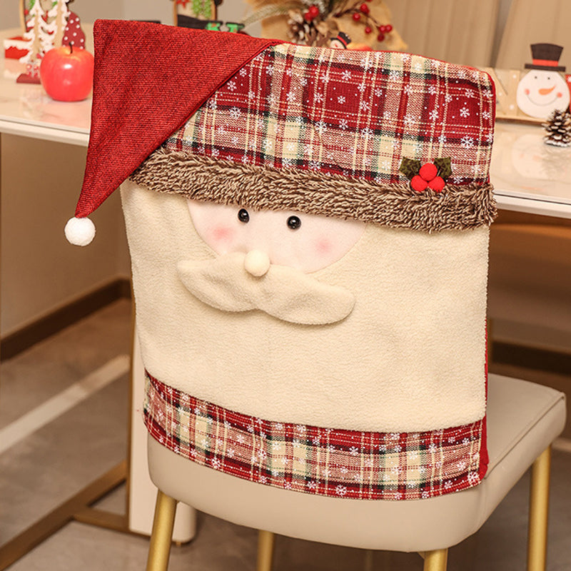 🎄 Festive Christmas Chair Cover Set – Cosy Holiday Dining Chair Decorations for a Magical Christmas ✨
