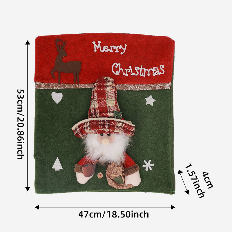 🎄 Festive Christmas Chair Cover Set – Cosy Holiday Dining Chair Decorations for a Magical Christmas ✨