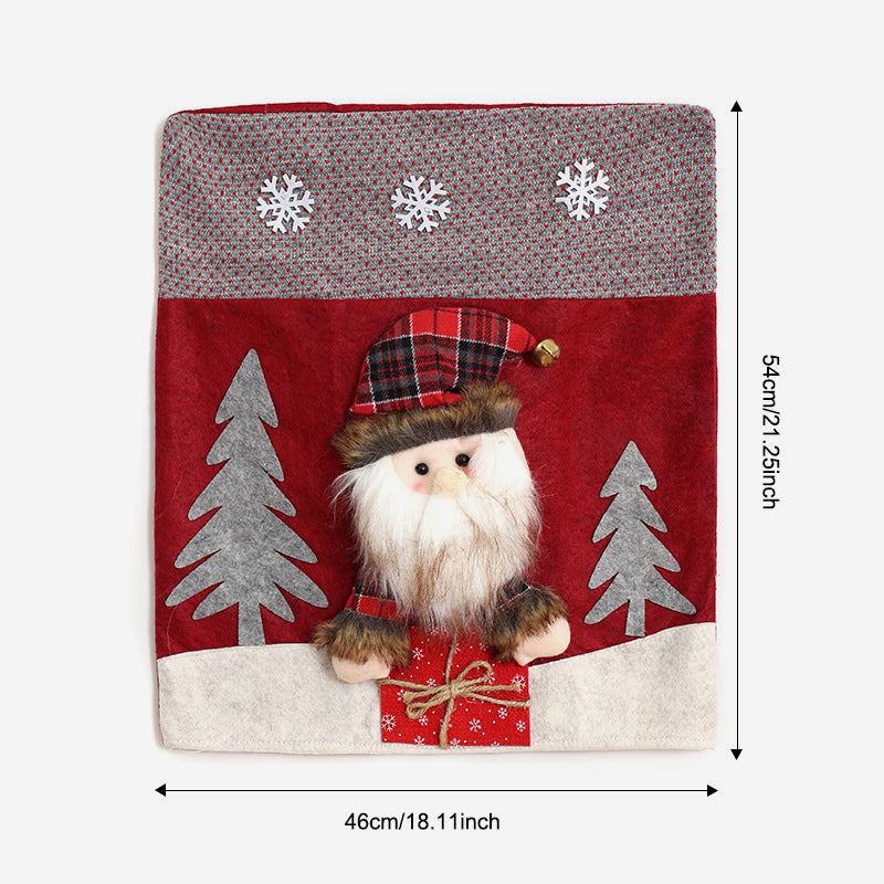 🎄 Festive Christmas Chair Cover Set – Cosy Holiday Dining Chair Decorations for a Magical Christmas ✨