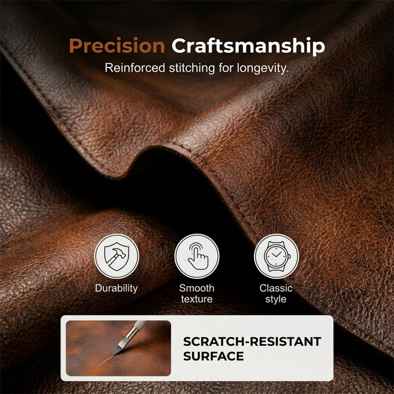 Minimalist RFID Blocking Leather Wallet for Men