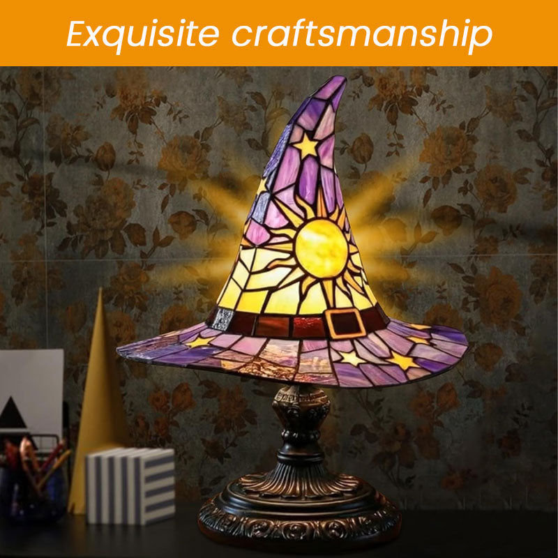 🔮 Magic Light: Witch Hat Night Light – Light Up Your Fantasy Nights! Halloween & Everyday Glow for Fantasy Lovers ✨