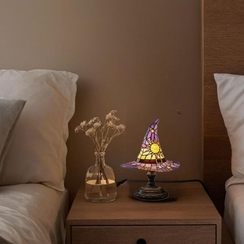 🔮 Magic Light: Witch Hat Night Light – Light Up Your Fantasy Nights! Halloween & Everyday Glow for Fantasy Lovers ✨