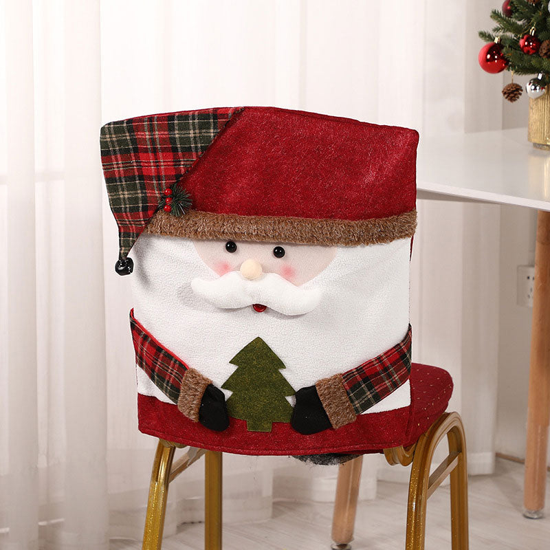 🎄 Festive Christmas Chair Cover Set – Cosy Holiday Dining Chair Decorations for a Magical Christmas ✨