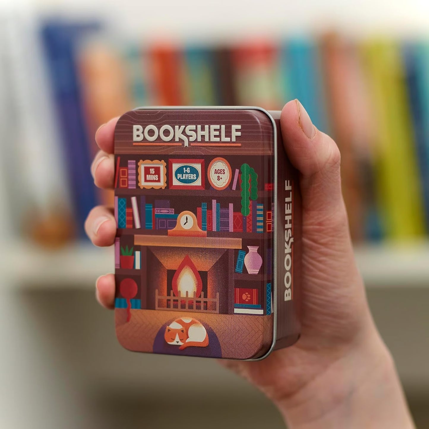 Bookshelf Cooperative Stacking Game