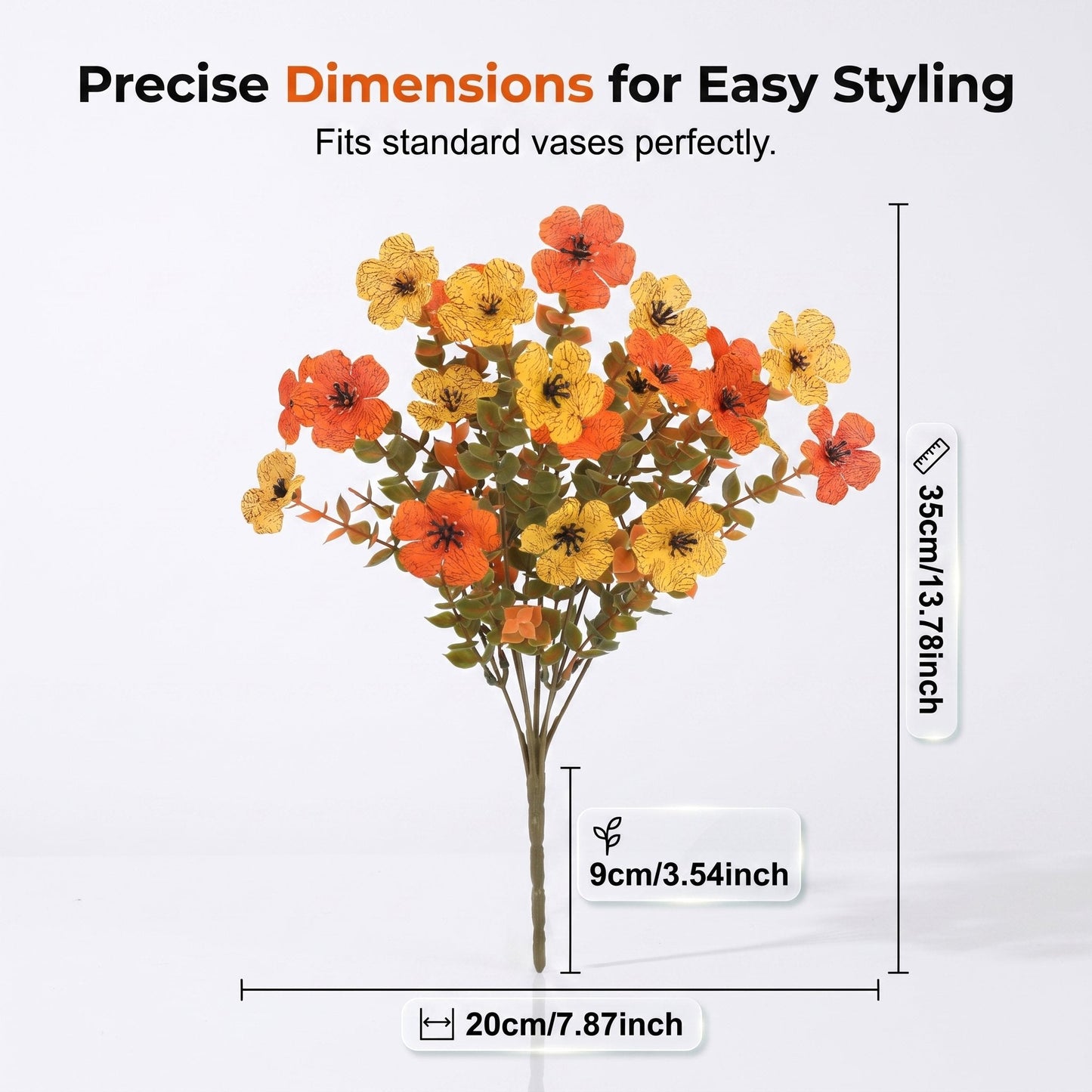 🏆 50K+ SOLD! 💐Lifelike UV-Resistant Sunset Mums – Waterproof, Windproof & Perfect for Fall Decor 🍂