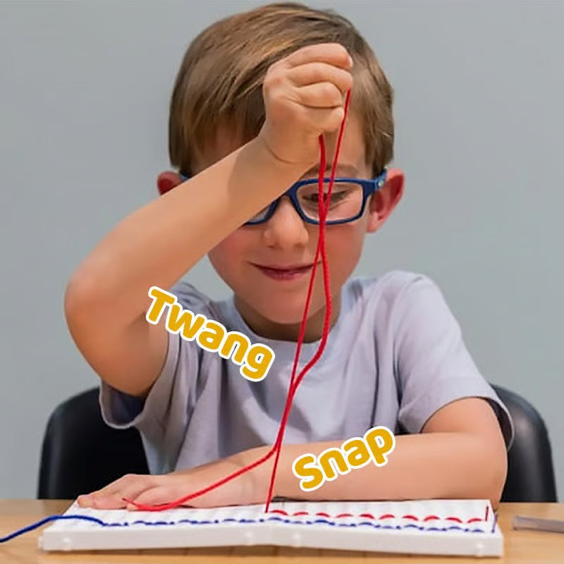 🔥Sensory Calm Down Threading Boards