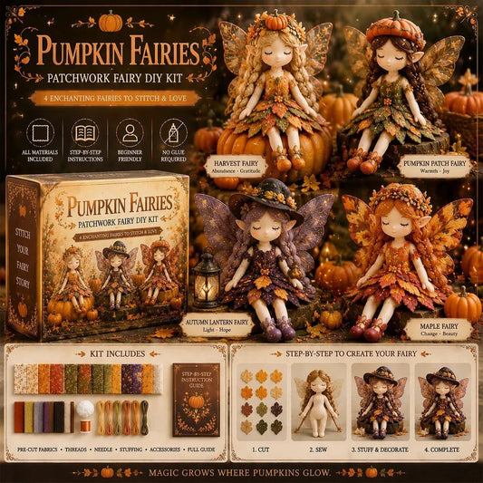 🔥LAST DAY 50% OFF🧵Fairy Patchwork DIY Collection