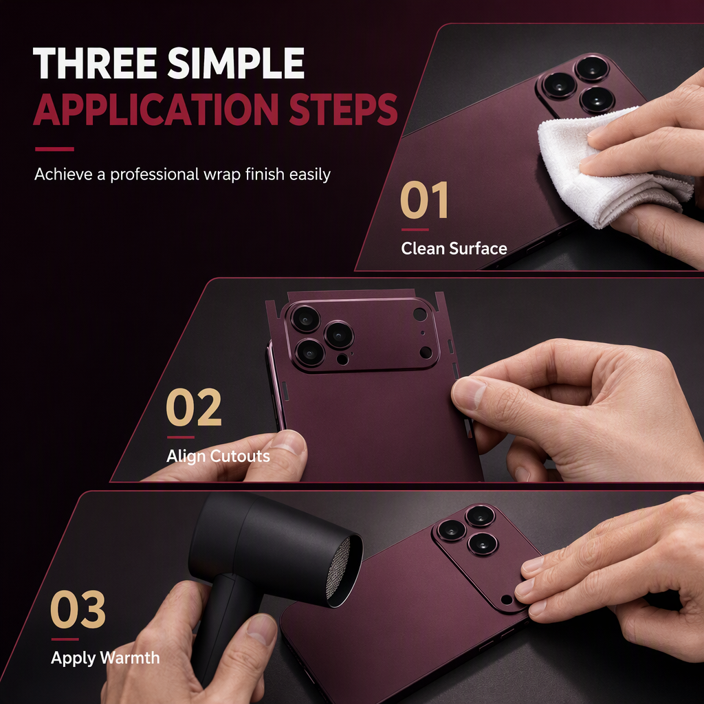 🎁Buy 1 get 1 free🎁Full Wrap Scratch Resistant Protective Phone Back Skin Sticker
